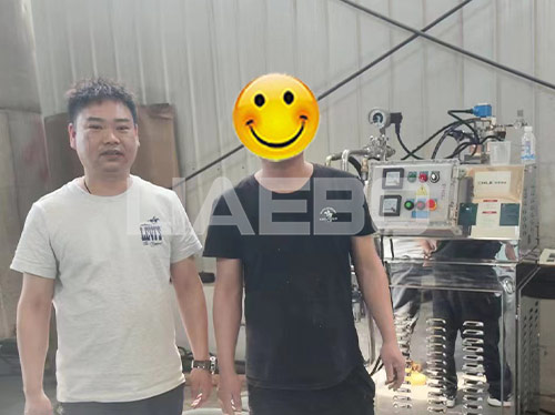 沈陽某公司10L棒塊陶瓷砂磨機(jī)項目調(diào)試成功