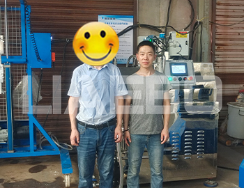 南通某技術(shù)有限公司30L砂磨機(jī)調(diào)試成功