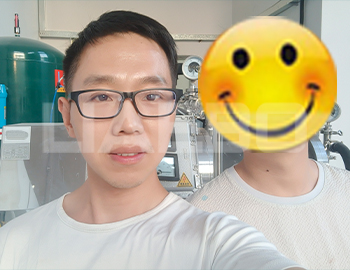 中山市某新材料有限公司15L砂磨機(jī)調(diào)試成功